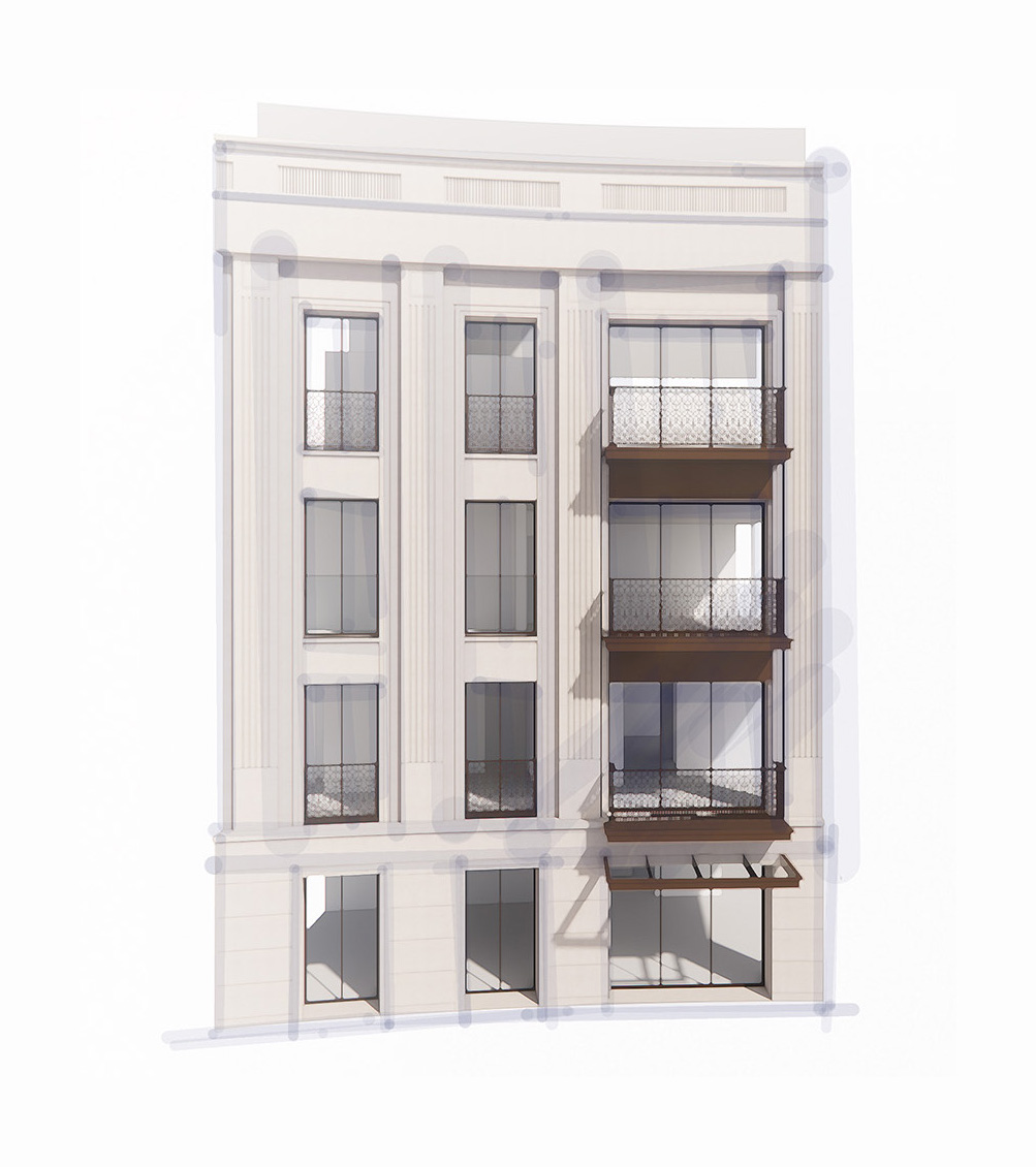 Final facade development